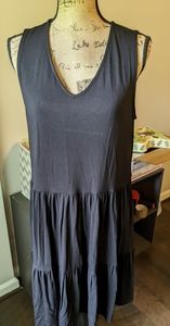 Nicole Miller black tank dress